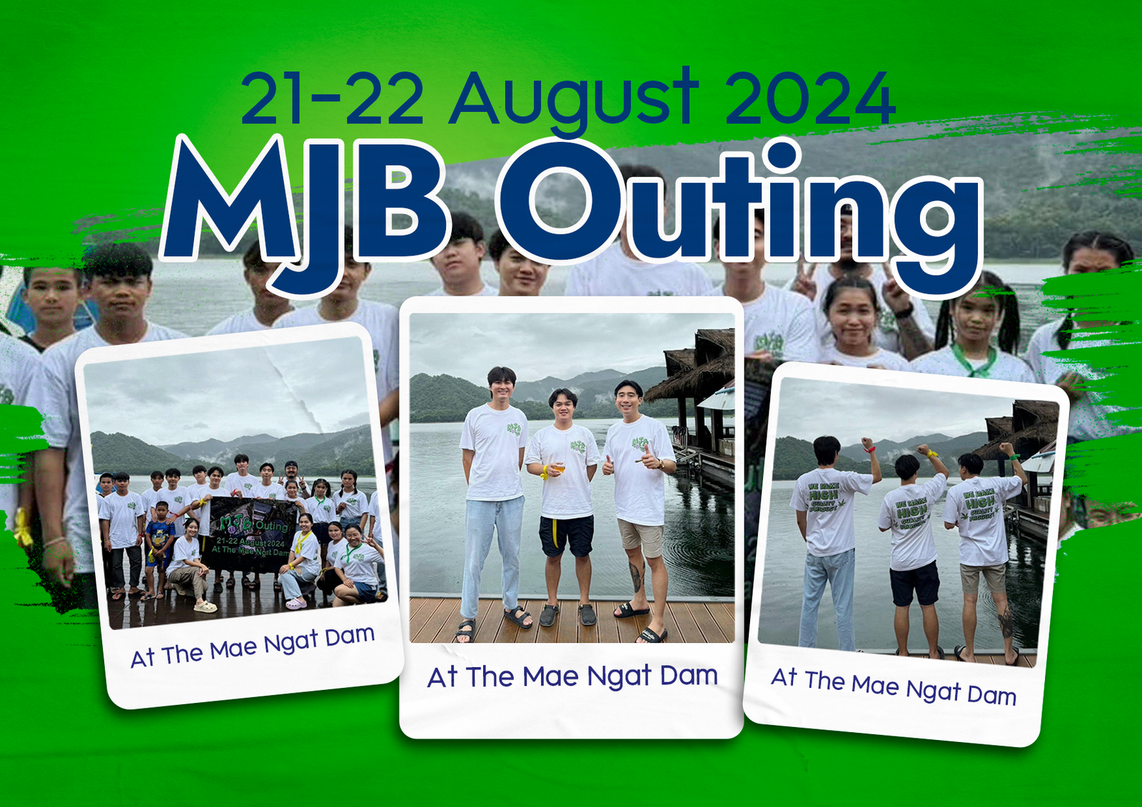 MJB Outing 21-22 August 2024 At The Mae Ngat Dam