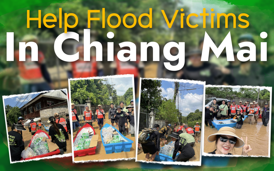 Help flood relief in Chiang Mai